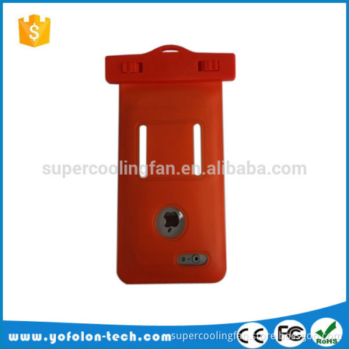 Waterproof mobile phone bag, PVC waterproof phone bag with earphone and armband